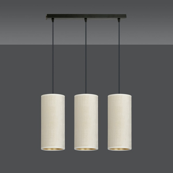 Lampa wisząca BENTE 3 BL WHITE