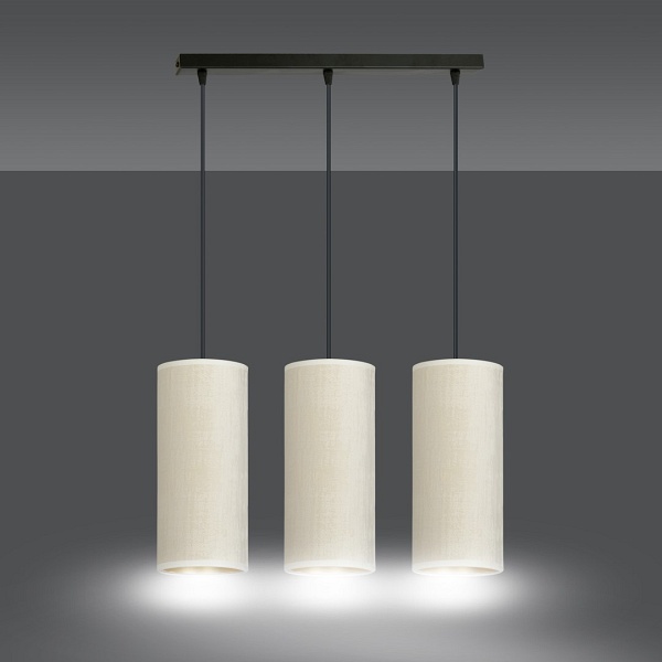 Lampa wisząca BENTE 3 BL WHITE