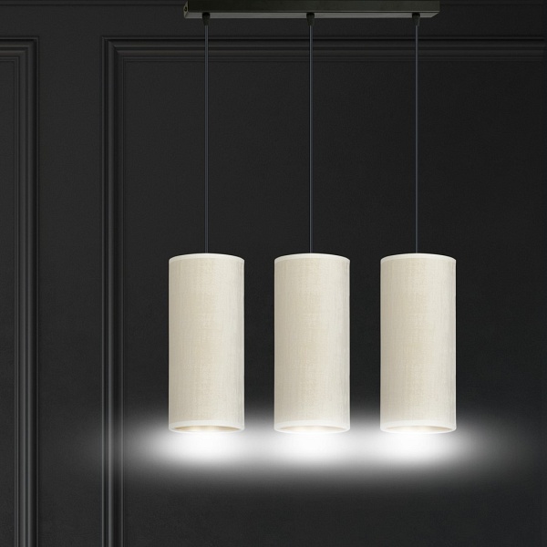 Lampa wisząca BENTE 3 BL WHITE