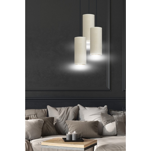 Lampa wisząca BENTE 3 BL PREMIUM WHITE