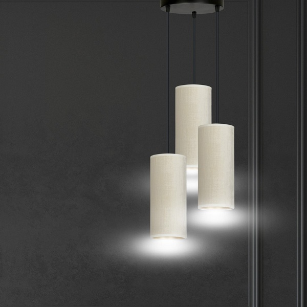 Lampa wisząca BENTE 3 BL PREMIUM WHITE