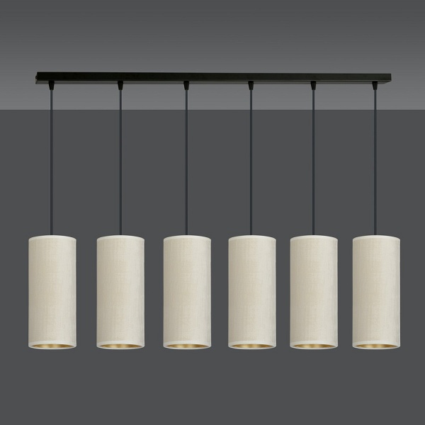 Lampa wisząca BENTE 6 BL WHITE