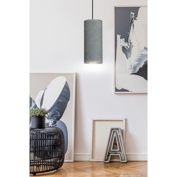 Lampa wisząca BENTE 1 BL GRAY
