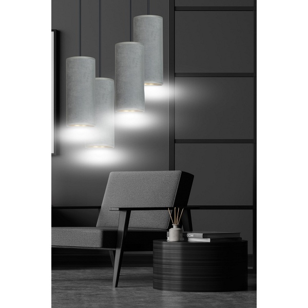 Lampa wisząca BENTE 4 BL PREMIUM GRAY