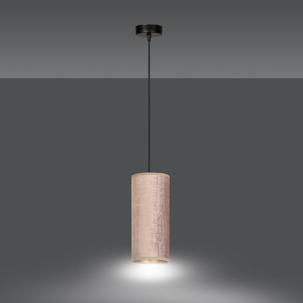 Lampa wisząca BENTE 1 BL ROSE