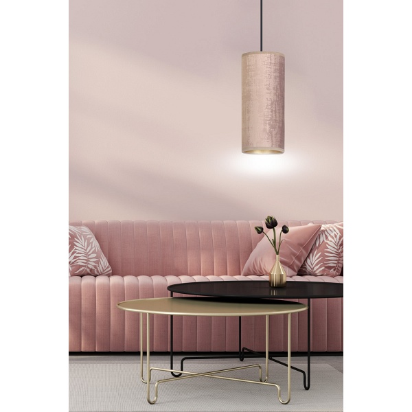 Lampa wisząca BENTE 1 BL ROSE
