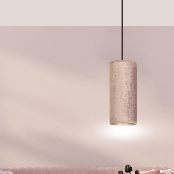 Lampa wisząca BENTE 1 BL ROSE