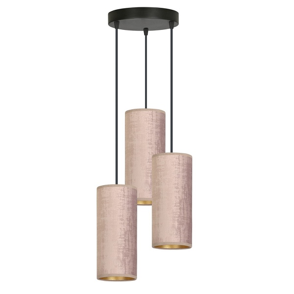 Lampa wisząca BENTE 3 BL PREMIUM ROSE