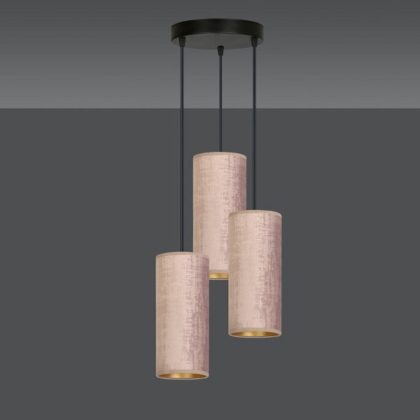 Lampa wisząca BENTE 3 BL PREMIUM ROSE