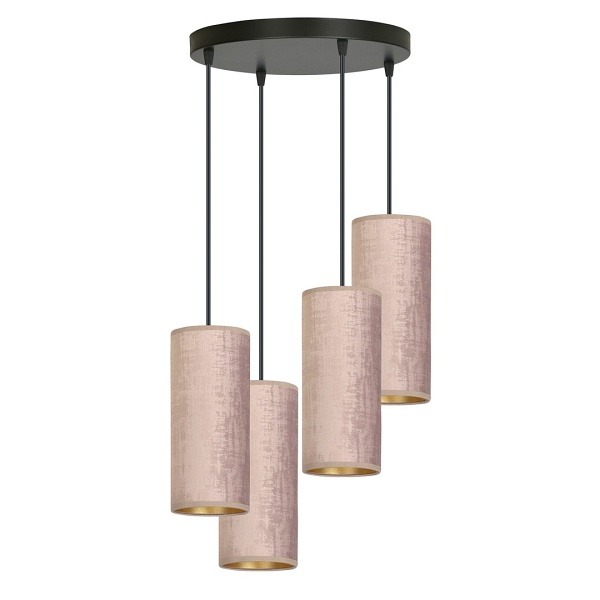 Lampa wisząca BENTE 4 BL PREMIUM ROSE