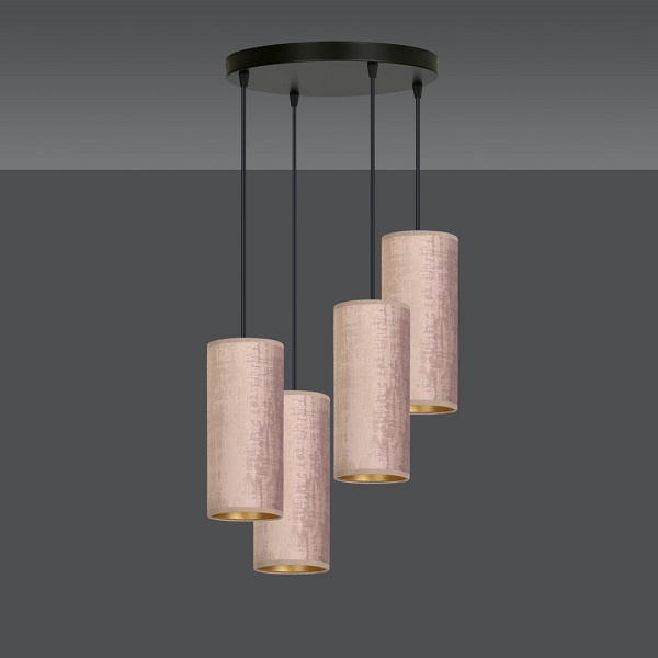Lampa wisząca BENTE 4 BL PREMIUM ROSE