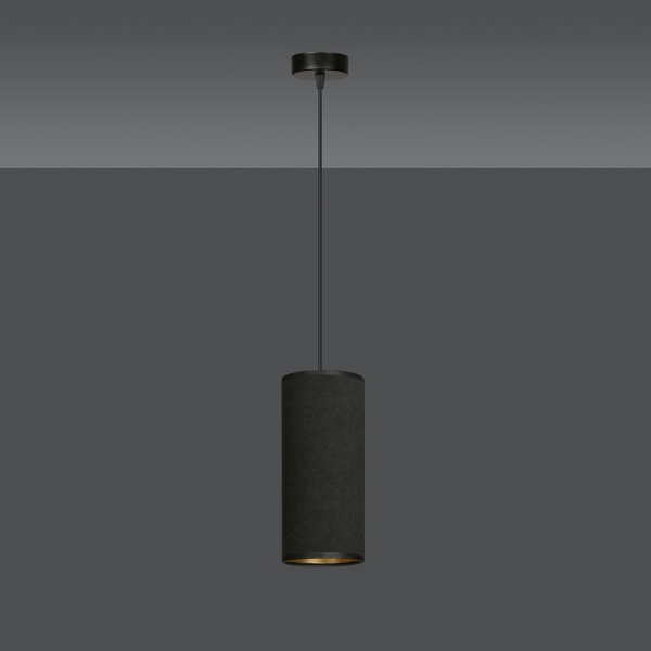Lampa wisząca BENTE 1 BL BLACK