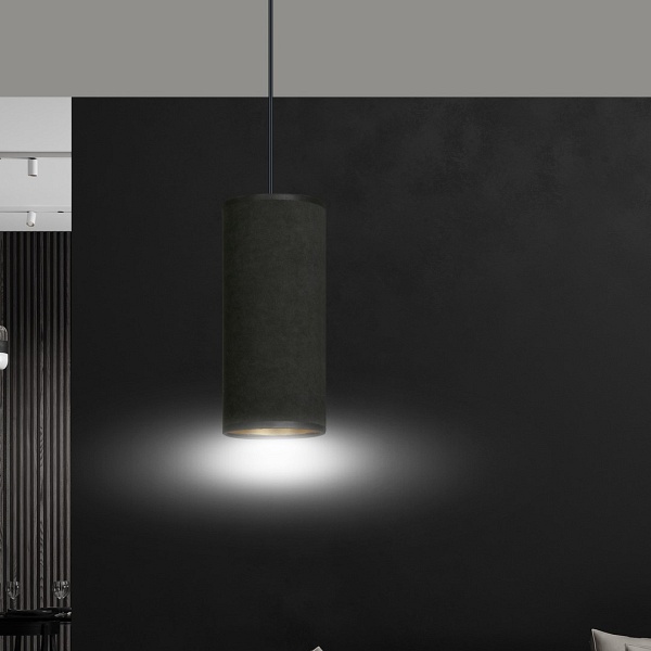 Lampa wisząca BENTE 1 BL BLACK