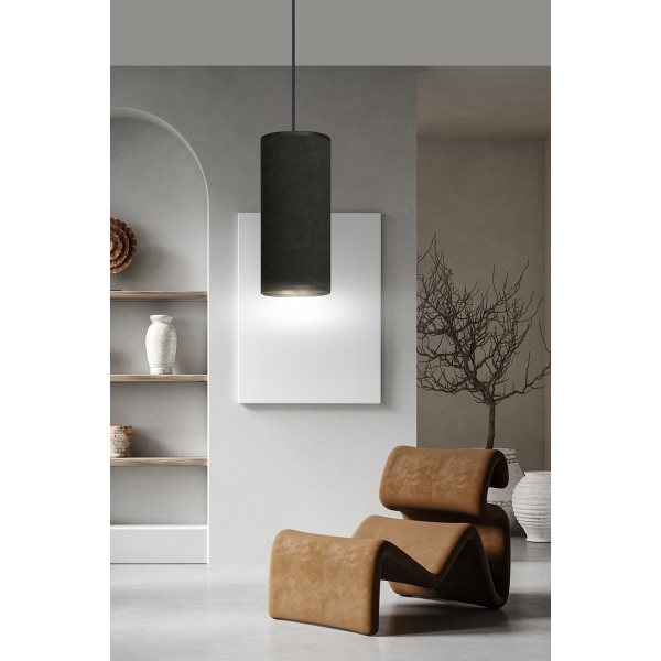 Lampa wisząca BENTE 1 BL BLACK