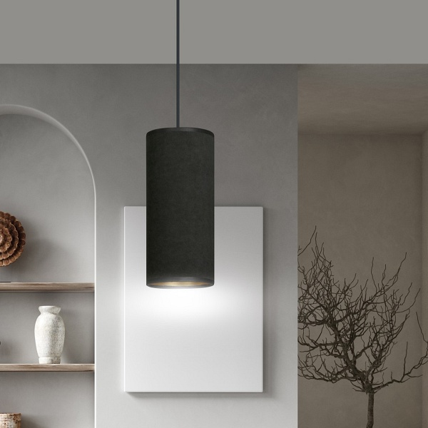 Lampa wisząca BENTE 1 BL BLACK