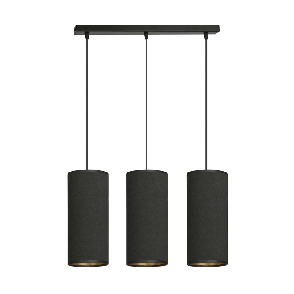 Lampa wisząca BENTE 3 BL BLACK