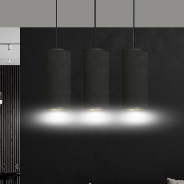 Lampa wisząca BENTE 3 BL BLACK