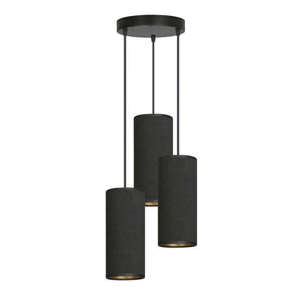 Lampa wisząca BENTE 3 BL PREMIUM BLACK