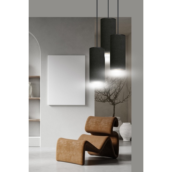 Lampa wisząca BENTE 3 BL PREMIUM BLACK