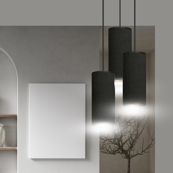 Lampa wisząca BENTE 3 BL PREMIUM BLACK