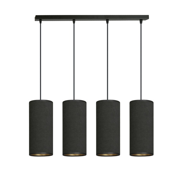 Lampa wisząca BENTE 4 BL BLACK