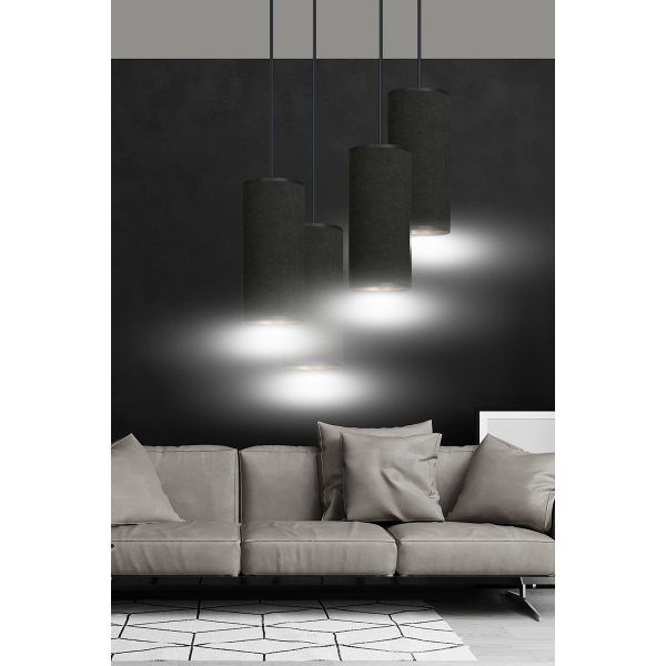 Lampa wisząca BENTE 4 BL PREMIUM BLACK