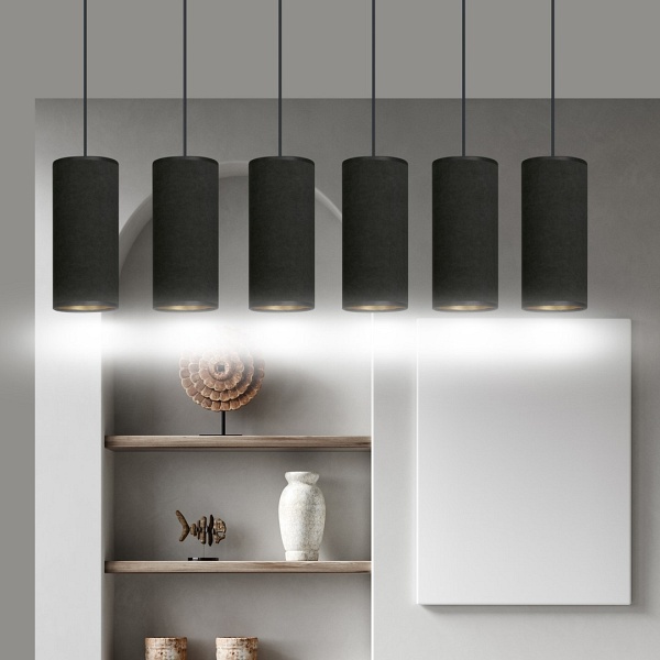 Lampa wisząca BENTE 6 BL BLACK