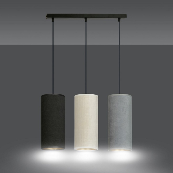 Lampa wisząca BENTE 3 BL MIX
