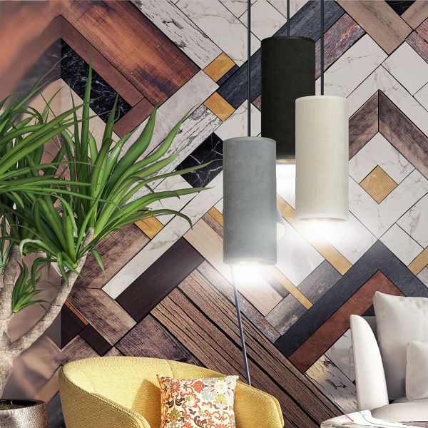 Lampa wisząca BENTE 3 BL PREMIUM MIX