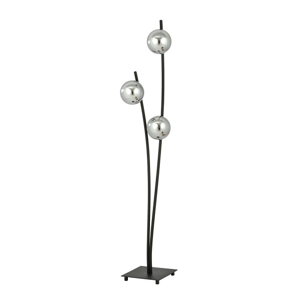 Lampa podłogowa HUNTER LP3 BLACK/GRAFIT - Emibig