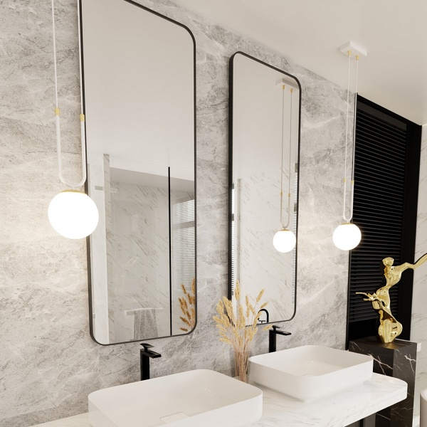 Lampa wisząca GLAM 1 WHITE/OPAL