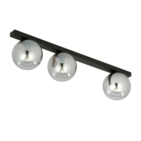 Lampa sufitowa FIT 3 BLACK/GRAFIT