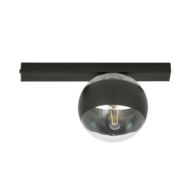 Lampa sufitowa FIT 1 BLACK/STRIPE - Emibig