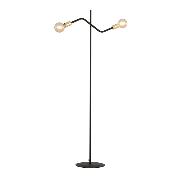 Lampa podłogowa BOLT LP2 BLACK GOLD