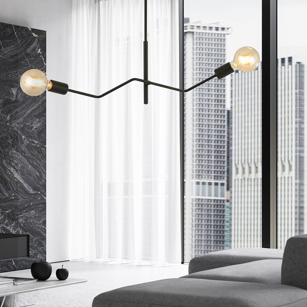 Lampa sufitowa FRIX 2 BLACK