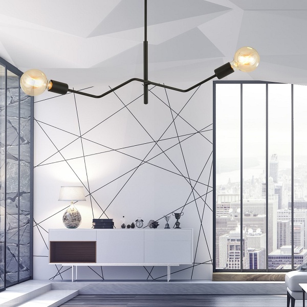 Lampa sufitowa FRIX 2 BLACK