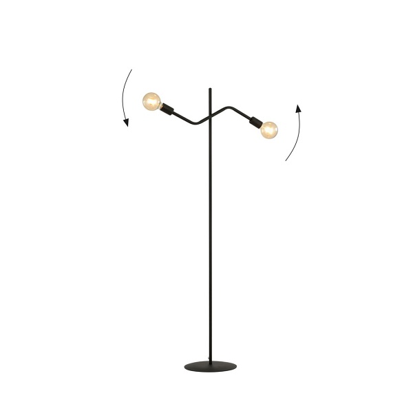 Lampa podłogowa FRIX LP2 BLACK