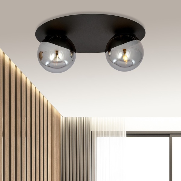 Lampa sufitowa SOLAR 2 BLACK/GRAFIT