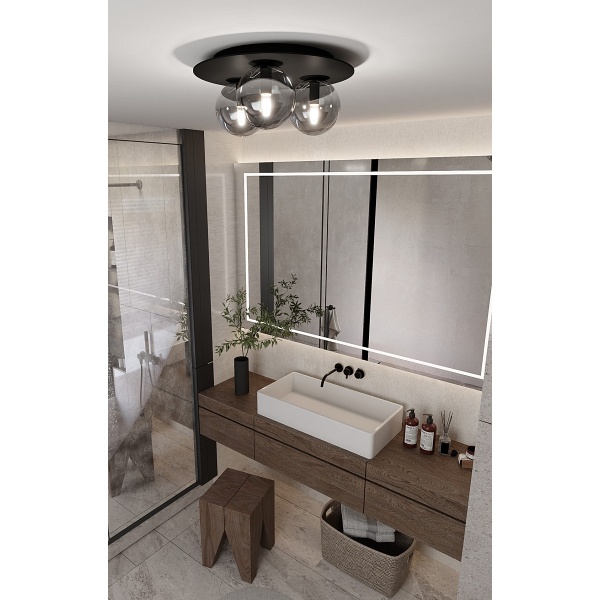 Lampa sufitowa SOLAR 3 BLACK/GRAFIT