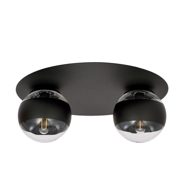 Lampa sufitowa SOLAR 2 BLACK/STRIPE - Emibig