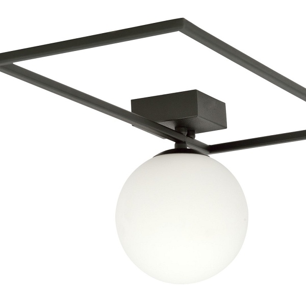 Lampa sufitowa IMAGO 1A BLACK/OPAL