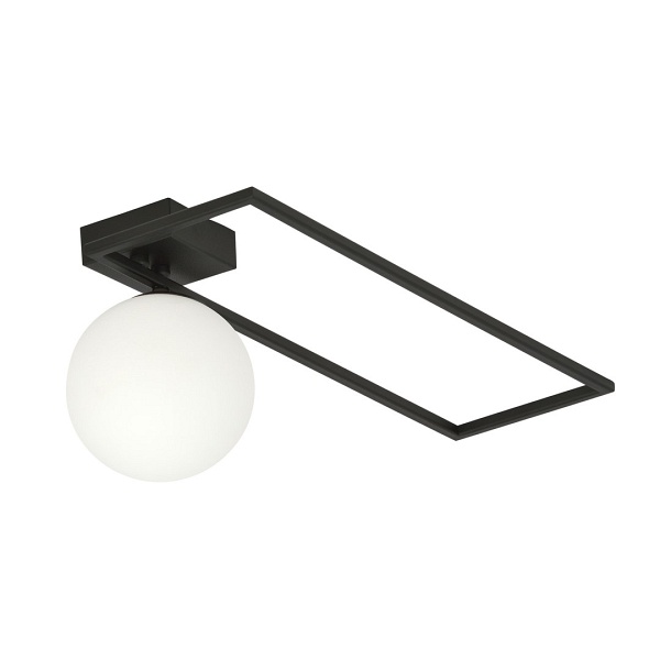 Lampa sufitowa IMAGO 1B BLACK/OPAL
