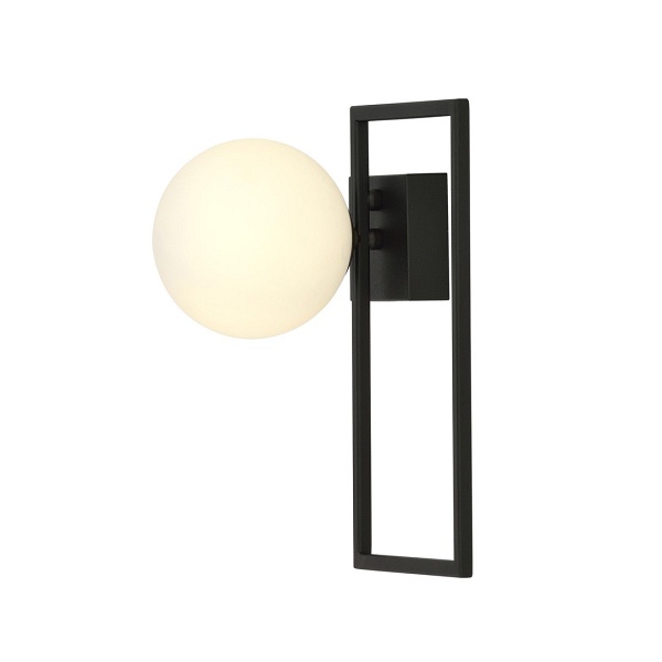 Lampa sufitowa IMAGO 1D BLACK/OPAL