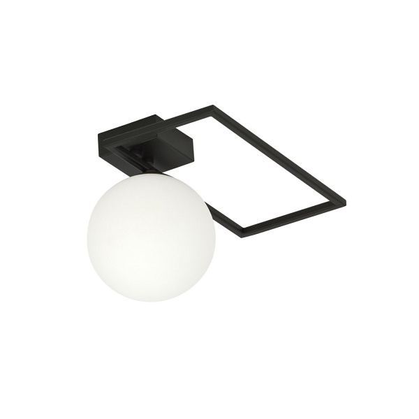 Lampa sufitowa IMAGO 1D BLACK/OPAL