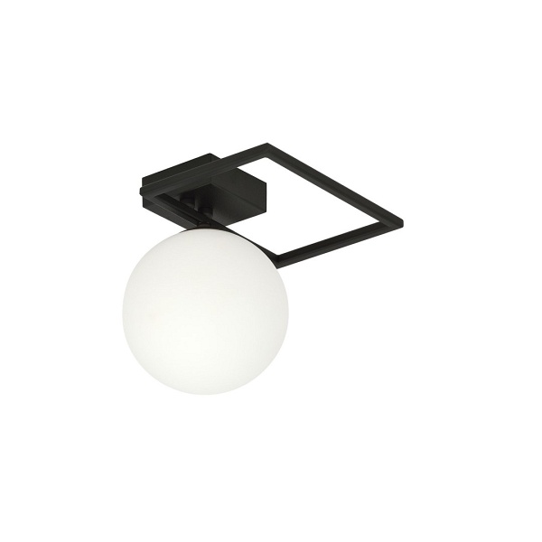 Lampa sufitowa IMAGO 1E BLACK/OPAL