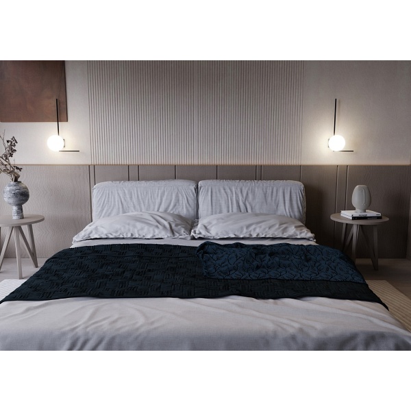 Lampa sufitowa IMAGO 1F BLACK/OPAL