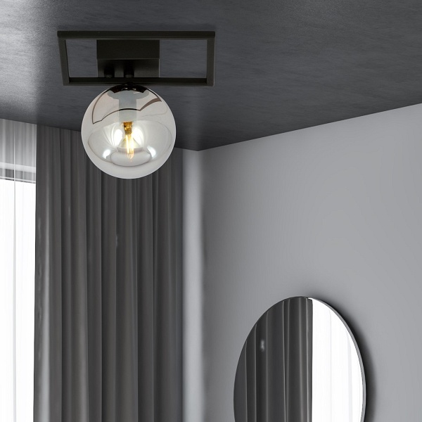 Lampa sufitowa IMAGO 1E BLACK/GRAFIT
