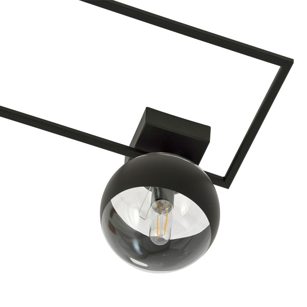 Lampa sufitowa IMAGO 1A BLACK/STRIPE