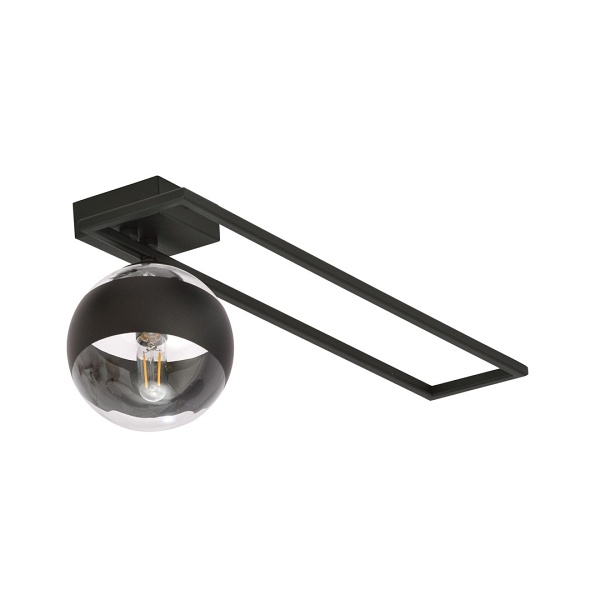 Lampa sufitowa IMAGO 1C BLACK/STRIPE