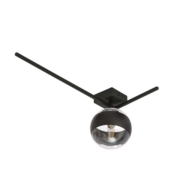 Lampa sufitowa IMAGO 1F BLACK/STRIPE